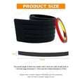 thumbnail image 6 of 2014-2015 fit Honda Civic Coupe Rear Bumper Scratch Guard Rubber Protector Cover, 6 of 13