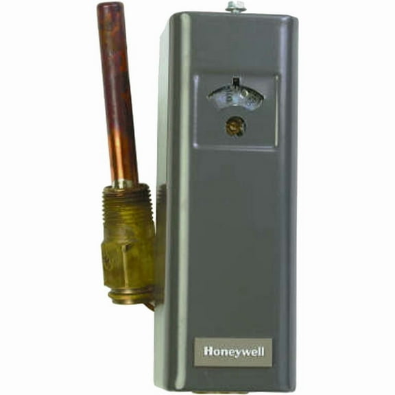 (Price/Each)Honeywell L4006A1009 Aquastat(100-240F 5F Fixed Diff.)Includes 1/2" Well 123869A
