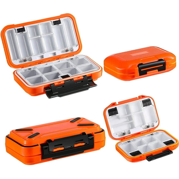 Fishing Gear Box-Waterproof Portable Fishing Gear Box Storage Box With  Storage Tool Set Plastic Storage-mini Practical Bait Fishing Box, Small  Storage Box Container Suitable For Trout 