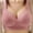 1-Hot Pink, variant on YWDJ Bras for Women Half Cup Sleep Bras Wirefree Comfy Bras Adjustable Straps Push up Wrap Lounge Bras Padded Plus Size Comfort Bras Comfortable Bras Blue 2XL