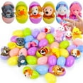 thumbnail image 7 of Filled Easter Eggs With Animal Toys Easter Eggs With Toys Basket Stuffers Fillers Classroom Prize Supplies Toy for Kids Easter Theme Party Favor, 7 of 7