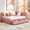 Pink, variant on Elegant Tones Sofa Bed - Bring Relaxing Atmosphere to Your Space
