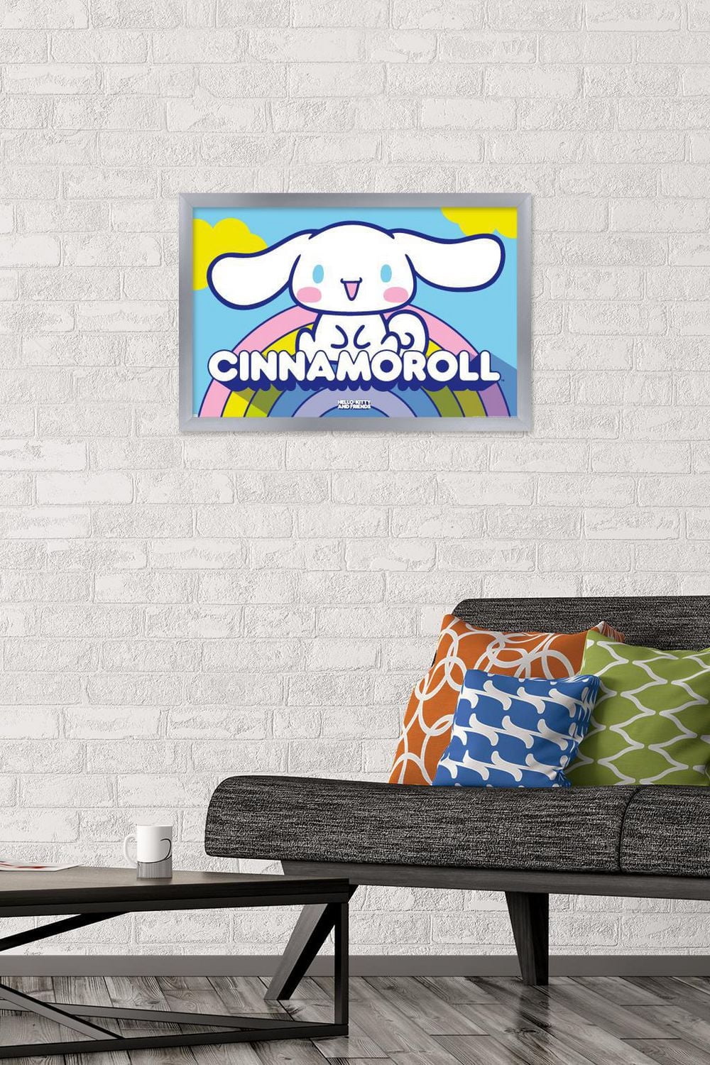 Hello Kitty and Friends: 22 Over The Rainbow - Cinnamoroll Wall Poster, 22.375" x 34"