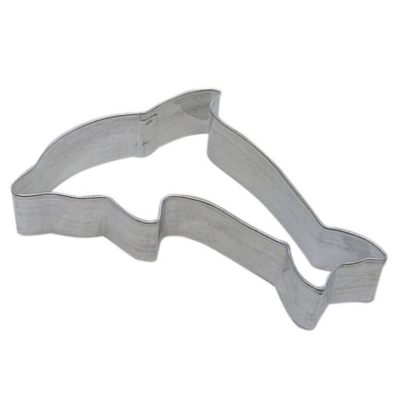 4.5” Dolphin Metal Cookie Cutter