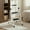 Gray, variant on Portable Ladder, Foldable 3-Step Stool with 20" Wide Non-Slip Pedal, Lightweight and Heavy duty, Hold up to 800lbs
