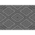 thumbnail image 1 of Ahgly Company Machine Washable Indoor Rectangle Transitional Gray Area Rugs, 8' x 12', 1 of 7