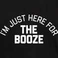 thumbnail image 3 of CafePress - I'm Just Here For The Booze Dark T Shirt - Men's Classic Graphic Cotton T-Shirt, 3 of 4