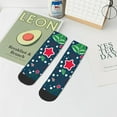 thumbnail image 7 of Pofeuu Christmas Print 30cm Socks, Adult Running Hiking Socks for Youth and Adult, 7 of 7