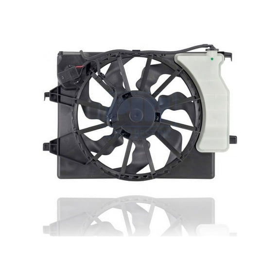 Dual Radiator and Condenser Fan Assembly - Cooling Direct 624330 Fit/For 18-22 Hyundai Accent, 18-22 Kia Rio Sedan, Rio5 Hatchback - 25380H9050