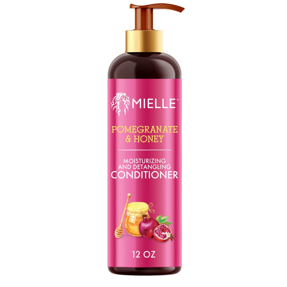 (2 pack) Mielle Pomegranate and Honey Detangling Conditioner 12 fl. oz.
