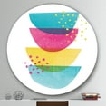 thumbnail image 3 of Designart'minimal Spots Balance III' Géométrique Métal Cercle Art Mural, 3 of 3