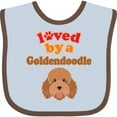 thumbnail image 3 of Inktastic Goldendoodle Dog Quote Boys or Girls Baby Bib, 3 of 4