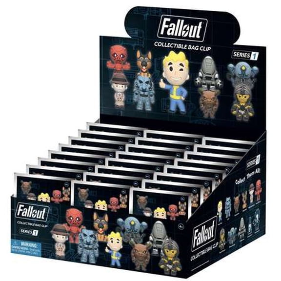 3D Figural Foam Bag Clip Fallout Series 1 Mystery Box (24 Packs)