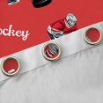 thumbnail image 4 of Homewish Eat Sleep Hockey Blackout Curtains Set of 2 (52x84 Each) for Boys, Cartoon Sports Theme Window Curtains, Teen Boy Child Curtains and Drapes, Curtains and Drapes Decor, 4 of 6