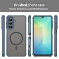 thumbnail image 2 of YEYKX Magnetic for Samsung Galaxy A26 5G Case [Compatible with MagSafe] [Military Grade Drop Protection] Translucent Matte Shockproof Phone Case,Blue, 2 of 8
