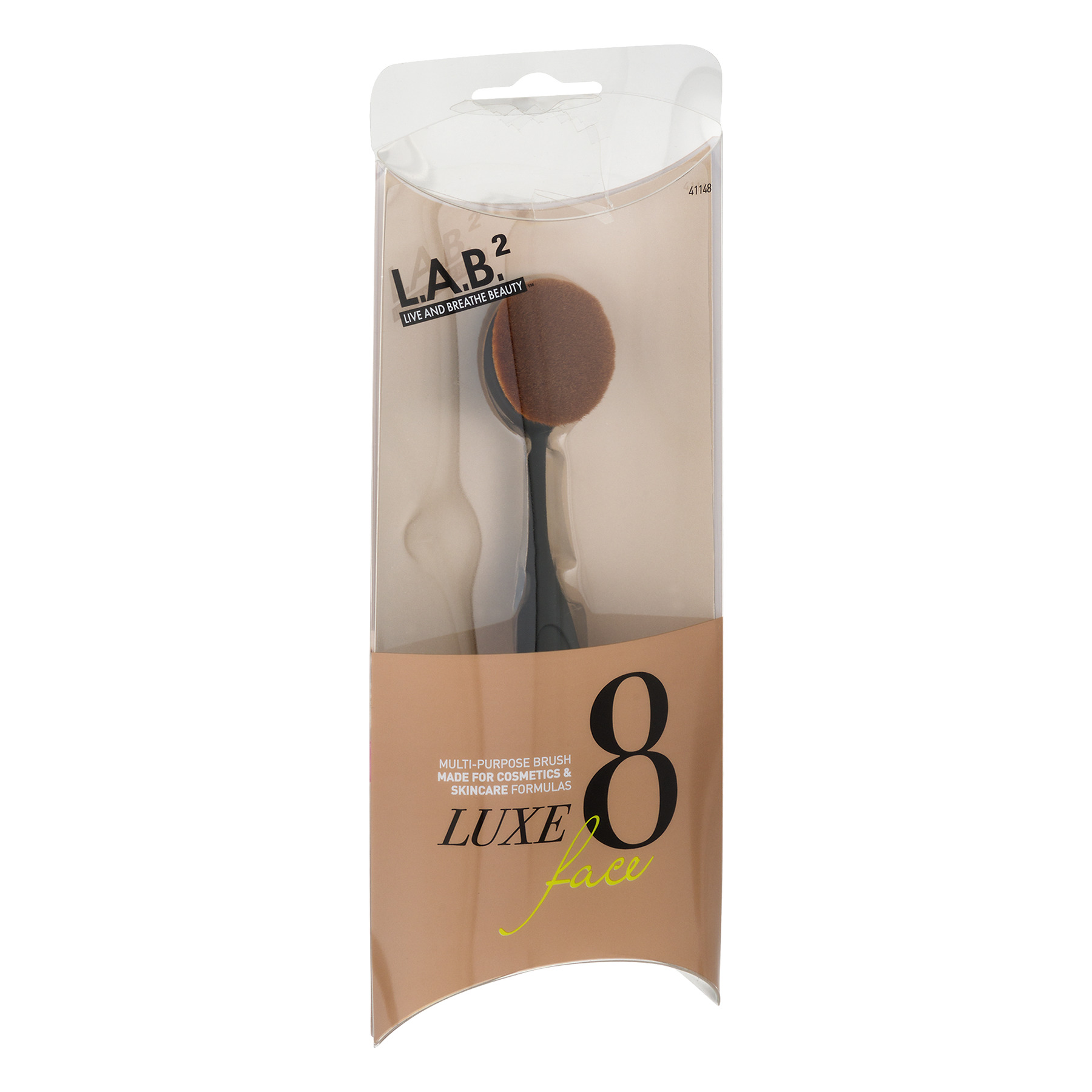 L.A.B.2 Luxe Oval Makeup & Skincare Brush, No. 8 for Face - image 2 of 2