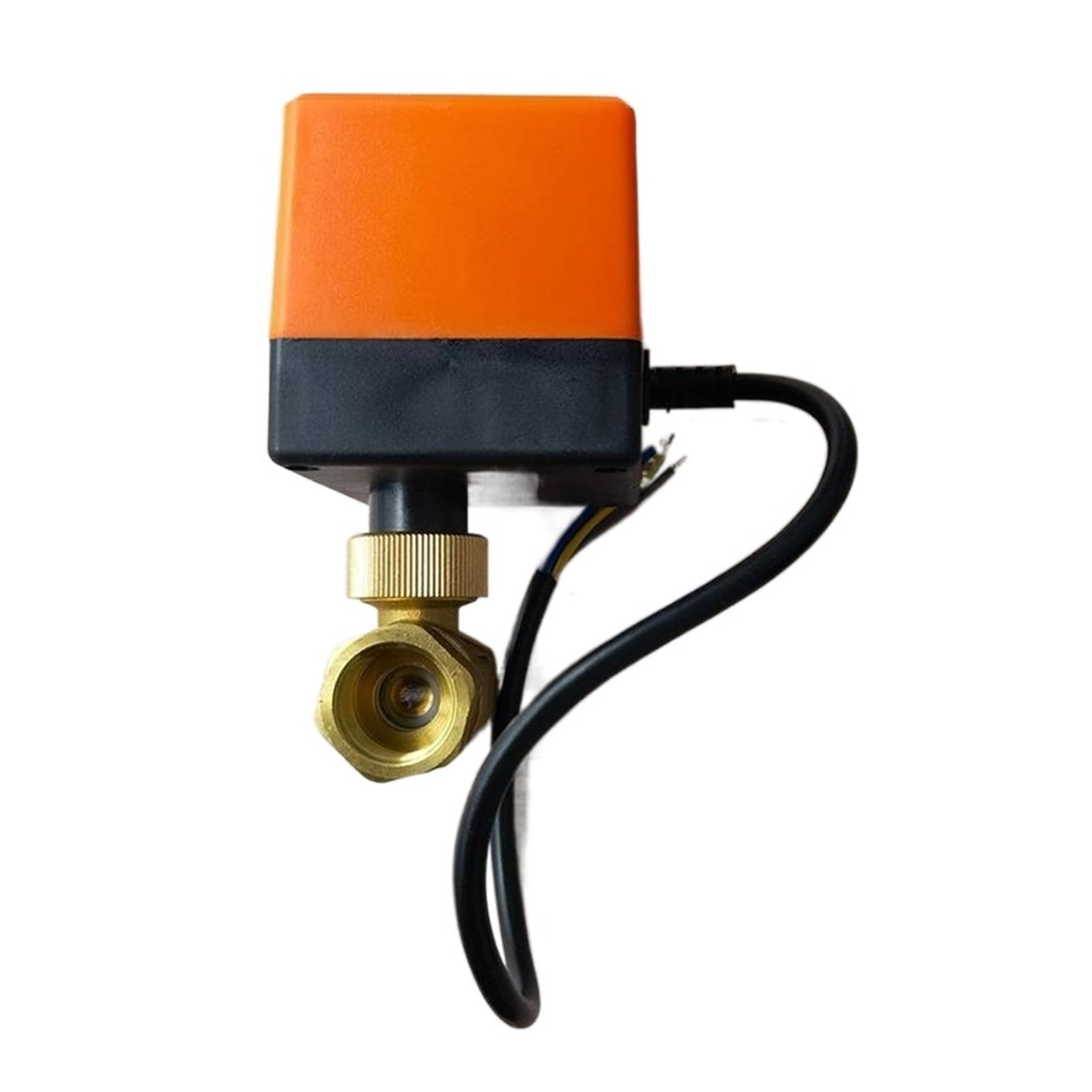 Ball Valve DN15 / DN20 / DN25 Motorized Electric 2-way Brass DN20 AC 2 Way 3 Wire -with Actuator Cable For Gas Water Oil