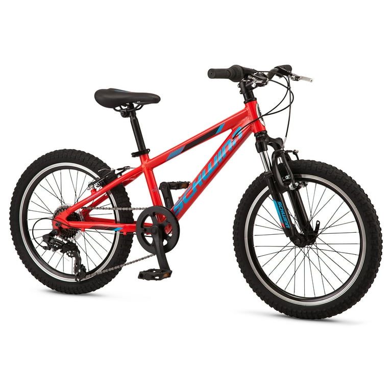 Schwinn Thrasher Mountain Bike, 20 Inch Wheel, 7 Speed, Red