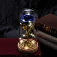 thumbnail image 4 of Koszal Flower LED Decor Romantic Rose Flower Exquisite Glass Cover LED Light Ornaments for Gift, 4 of 8