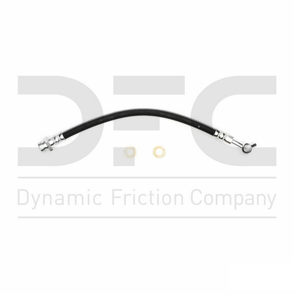 Rear Left Dynamic Friction Company Brake Line Hose 350-03122 For 2009-2012 Hyundai Elantra