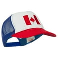 thumbnail image 5 of Canada Flag Embroidered Foam Mesh Back Cap - Red White Royal OSFM, 5 of 5