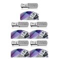 thumbnail image 1 of fastboy Silver Small Handheld Magnifying Glass With Precision Optic Acrylic Pull-Out Magnifying Glass 5Set, 1 of 5