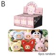 thumbnail image 1 of Cute Toffee Plush Keychain Blind Box Car Key Decoration School Bag Pendant Doll Small Gift, 1 of 1