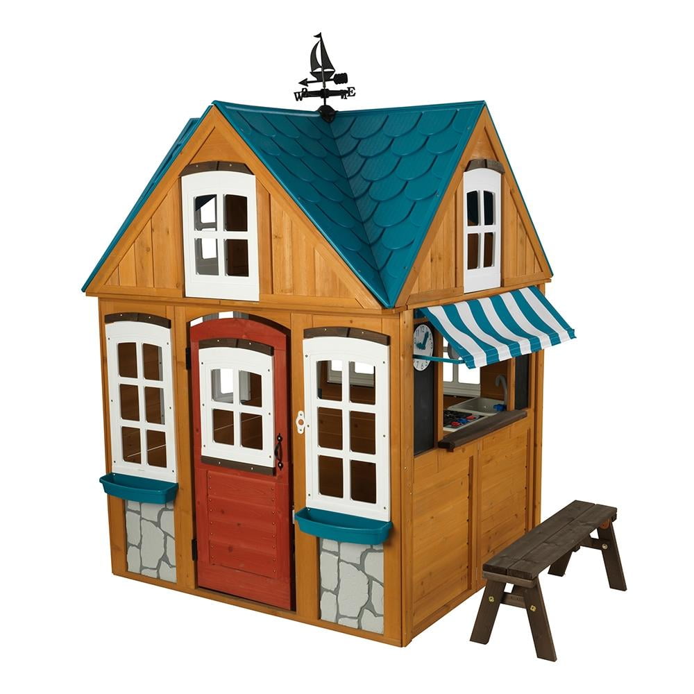 Kidkraft Casa De Juguete Con Resbaladilla Kidkraft Casitas Madera