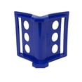 thumbnail image 6 of (50 Pack) V Shaped Board 4" Blue Plastic Corner Edge Protectors for Cargo Loads | Tie Down Strap Guard for Winch, Ratchet Straps on Flatbed Trailers | V-Style Tie Downs Edge Protectors, 6 of 7