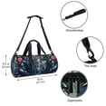 thumbnail image 5 of Hearts Battle Basketball Bag that Doubles as a Carry on and Travel Tote with Shoe Bag and Interior Zipper Pocket, Size 17.7 Inches, Large Capacity, 5 of 6