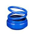 thumbnail image 1 of Solar Car Air Freshener - 360° Rotating Aluminum Alloy Vent Clip with Natural Plant Scents, 1 of 2