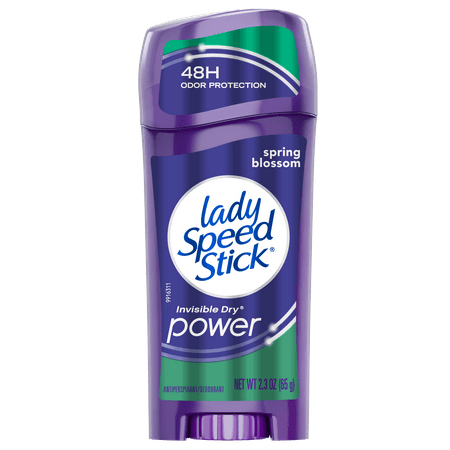 Lady Speed Stick Antiperspirant Deodorant, Power, Spring Blossom - 2.3oz