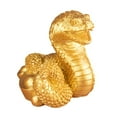 thumbnail image 1 of TQEHS Figura de serpiente Feng Shui HFSAZJ, estatuas de Feng Shui del año 2025 de la serpiente, adorno de serpiente dorada con monedas de Feng Shui, figura de serpiente, escultura de serpiente para su, 1 of 6