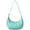Greenish-blue-56, variant on Nylon Crossbody for Women – Spacious Design with Pockets, Tail, Dogs and hearts pattern, Funny dog illustration, Cute Dog Style Bag