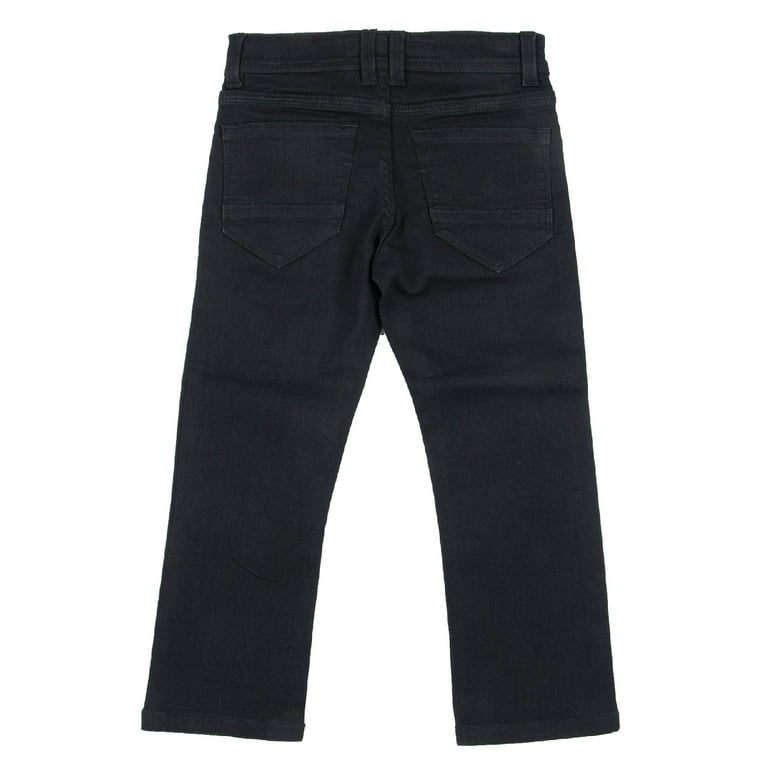 X RAY Skinny Jeans for Toddler Boys Boy, Slim Fit Denim Pants, Jet Black Minor Rips, Size 4T - Walmart.com