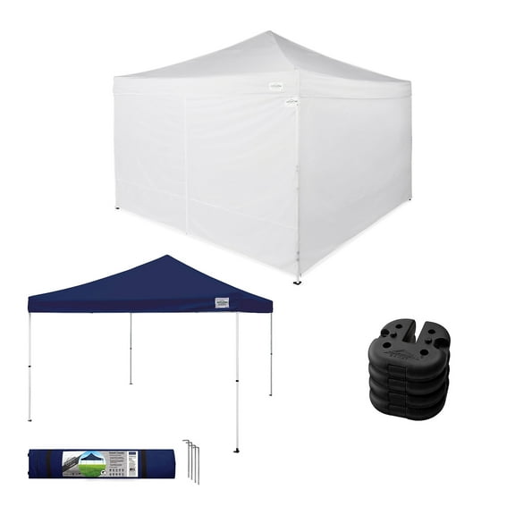 Caravan Canopy M Series Sidewalls and Shade Tent with Set of 4 Weights