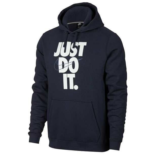 Nike Just Do It Sudadera para Hombre Azul X Large Nike Camisa de entrenamiento Bodega Aurrera en linea