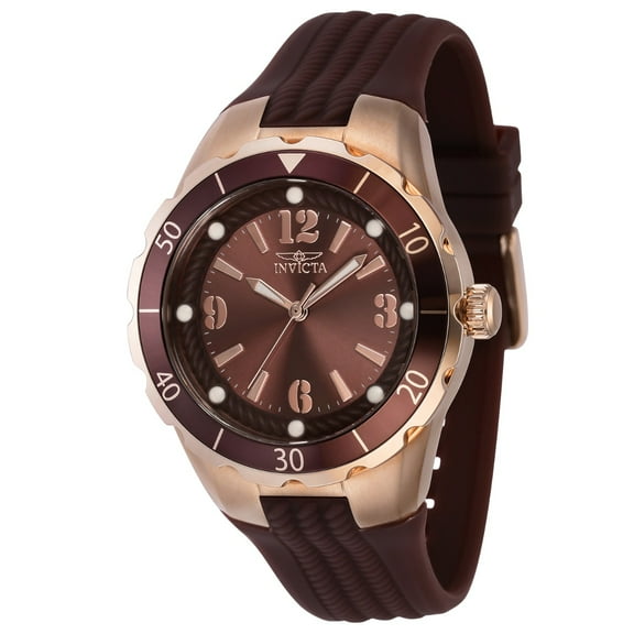 Invicta Angel Quartz Brown Dial Unisex Watch 40312
