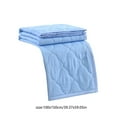 thumbnail image 3 of Cooling Blanket Air Conditioning Quilt ,39.4x59in Lightweight Summer Cooling Quilt for Bedroom, Travel, Nap, Machine Washable, 3 of 7