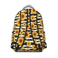 thumbnail image 2 of Sunflower and Butterfly Design School Backpack for Students Durable and Adjustable Strap Backpack with Artistic Yellow Floral Pattern, 2 of 5