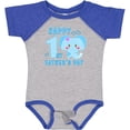 thumbnail image 3 of Inktastic Happy 1st Fathers Day with Elephant Girls Baby Bodysuit, 3 of 5