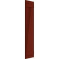thumbnail image 2 of Ekena Millwork 10 3/4"W x 76"H True Fit PVC Two Board Joined Board-n-Batten Shutters w/Z-Bar, Pepper Red (Per Pair - Hardware Not Included), 2 of 8