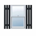 thumbnail image 4 of 12"W x 35"H Lifetime Vinyl, Standard Three Board Spaced, Board-n-Batten Shutters, w/Installation Shutter-Lok's & Matching Screws (Per Pair), Midnight Green, 4 of 8
