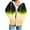 Yellow Sweatshirts for women _f, variant on safuny Womens Zip Up Hoodies Coats Long Sleeve Gradient Oversized Sweatshirts Jacket with Pockets Fall Fashion Clothes Green _f L