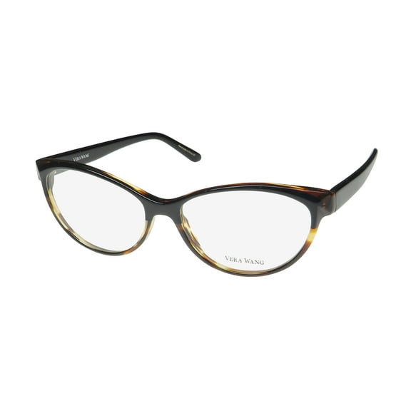 VERA WANG LUXE ISOLDE CAT EYE SHAPED LENSES CONTEMPORARY EYEGLASS FRAME/GLASSES