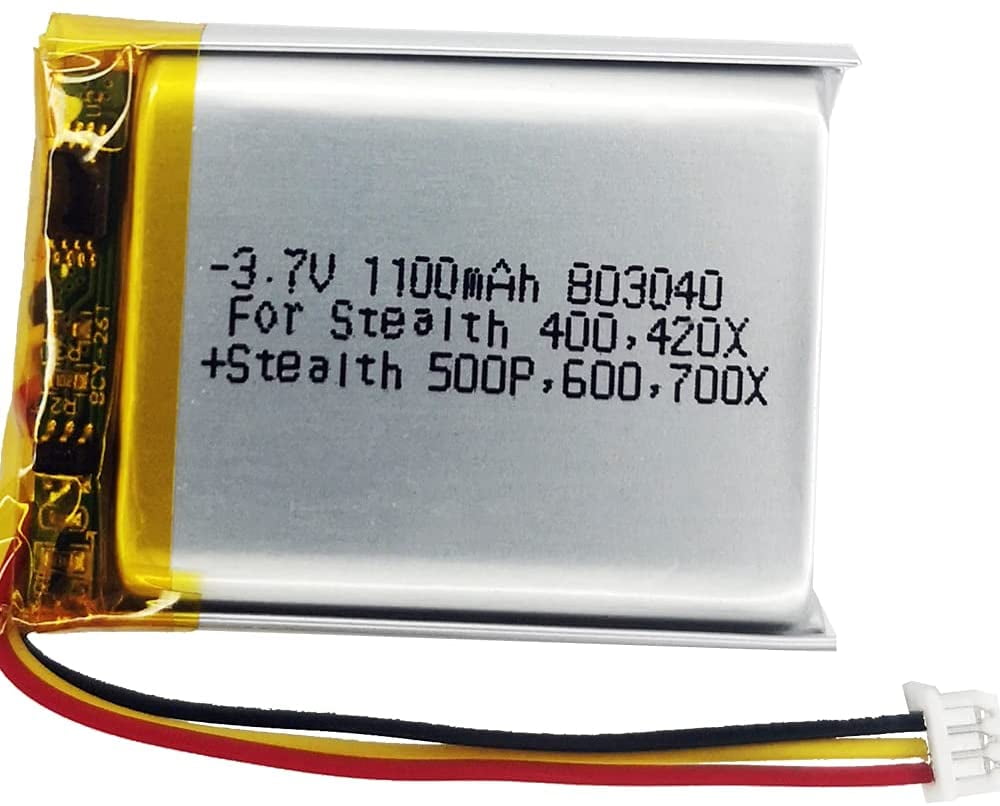 3.7V 803040 1100mAh Battery Replacement 