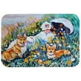 thumbnail image 2 of caroline's treasures 7324cmt corgi classics kitchen or bath mat, 20 by 30", multicolor, 2 of 2