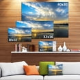 thumbnail image 3 of Beautiful Sunrise and Seashore - Large Seashore Canvas Wall Art, 3 of 4