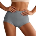 thumbnail image 2 of Chbgutlmr Briefs for Women High Waist Full Coverage Panties Stretch Comfy Solid Color Breathable Underwear, 2 of 6