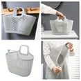 thumbnail image 2 of Portable Shower Caddy Basket with Handle - Flexible Storage Organizer Tote Bag for Bathroom, Pantry, Kitchen - Waterproof Lightweight Container for Toiletries and Supplies, 2 of 7